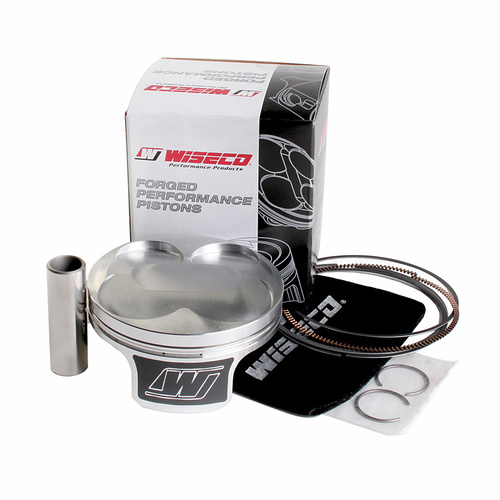 Wiseco Motorcycle Off Road, 4 Stroke Piston, Shelf Stock For KAWASAKI 2007-09 KX250F 4v Domed 14:1 CR