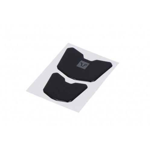 Sw-Motech Motorcycle Tank Pad Black With Grey Bullhead Sticker